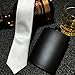 Hip Flask for Liquor 8 Ounce Stainless Steel Black Matte Black Hinge Leakproof with Funnel in Black Box for Men and Women by IDALIO