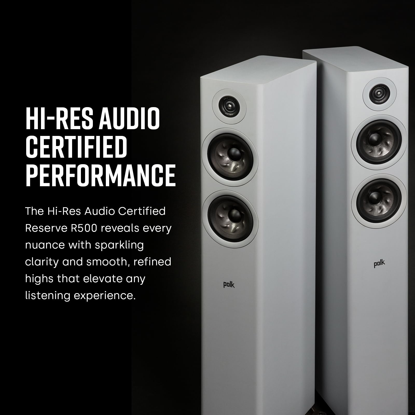 Amazon.co.jp: Polk Audio Reserve Series R500 タワースピーカー、1