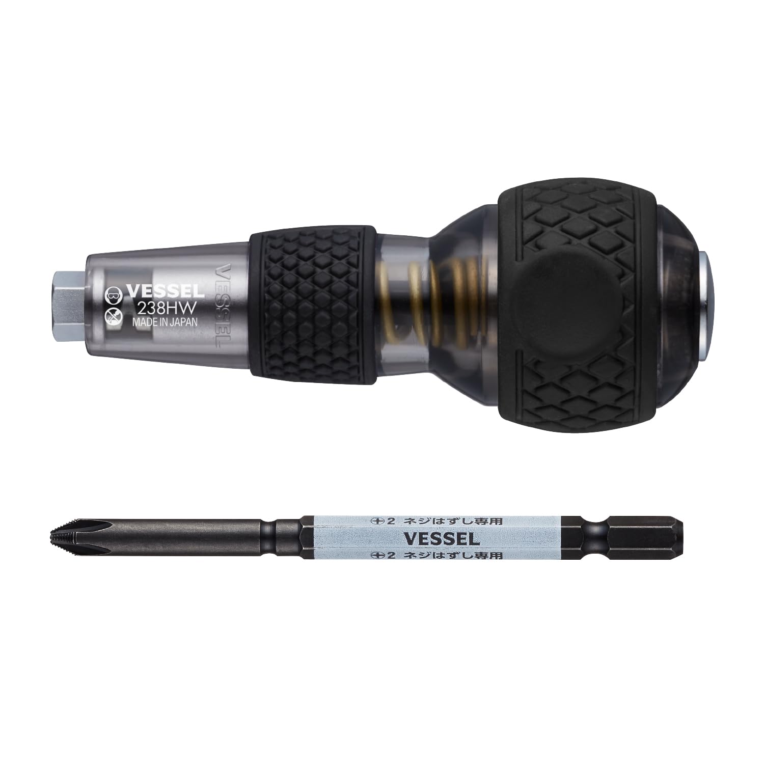 Vessel 238HW-2GBK Ball Grip Impactor Galaxy Limited Color: Black (with Hazselbit +2 x 100)