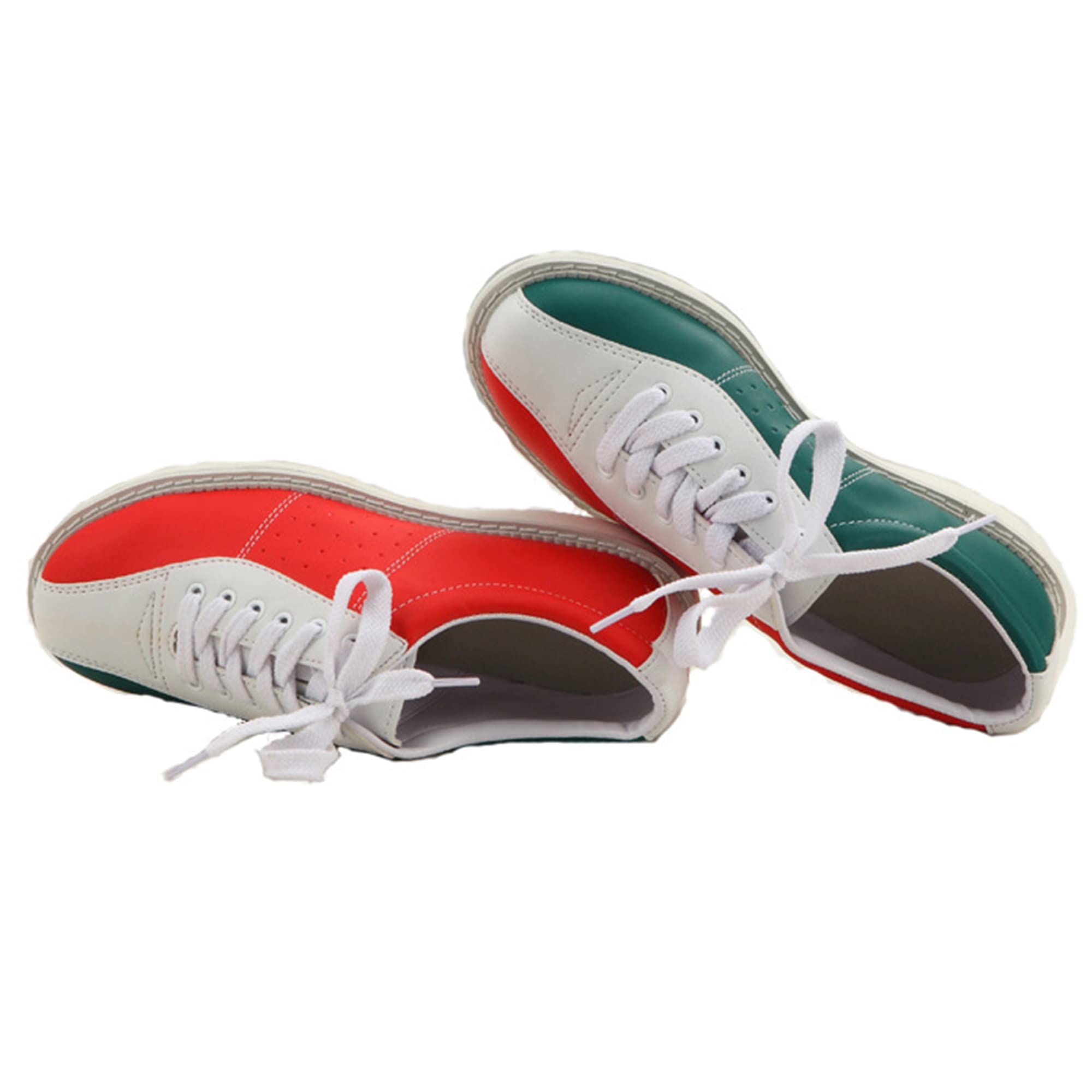 Herren-Bowlingschuhe Anti-Rutsch Bowls Sneakers Leder Bequemes Leichtgewicht