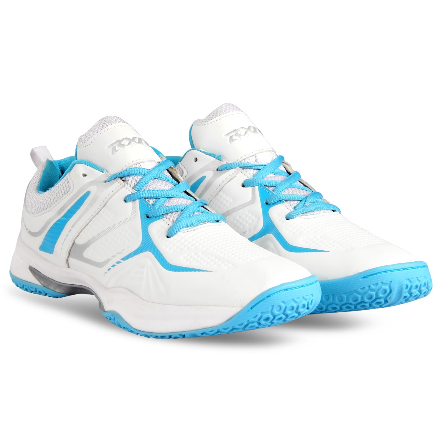 Tokyo Badminton Shoes for Men & Women | Sports Shoes for Badminton/Lawn Tennis/Squash/Table Tennis| Phylon Sole, Non Marking Rubber Outsole & PU Upper-image-37