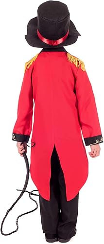 Miniatura 3 de fun shack Disfraz de maestro de anillos para niños, disfraz de maestro de ceremonias de circo para niñas, disfraz de maestro de ceremonias para niños