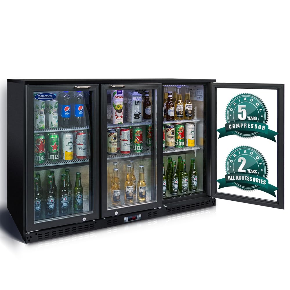 ORIKOOL ORK-BBS130L-FBA 5 cu ft Beverage Cooler Black