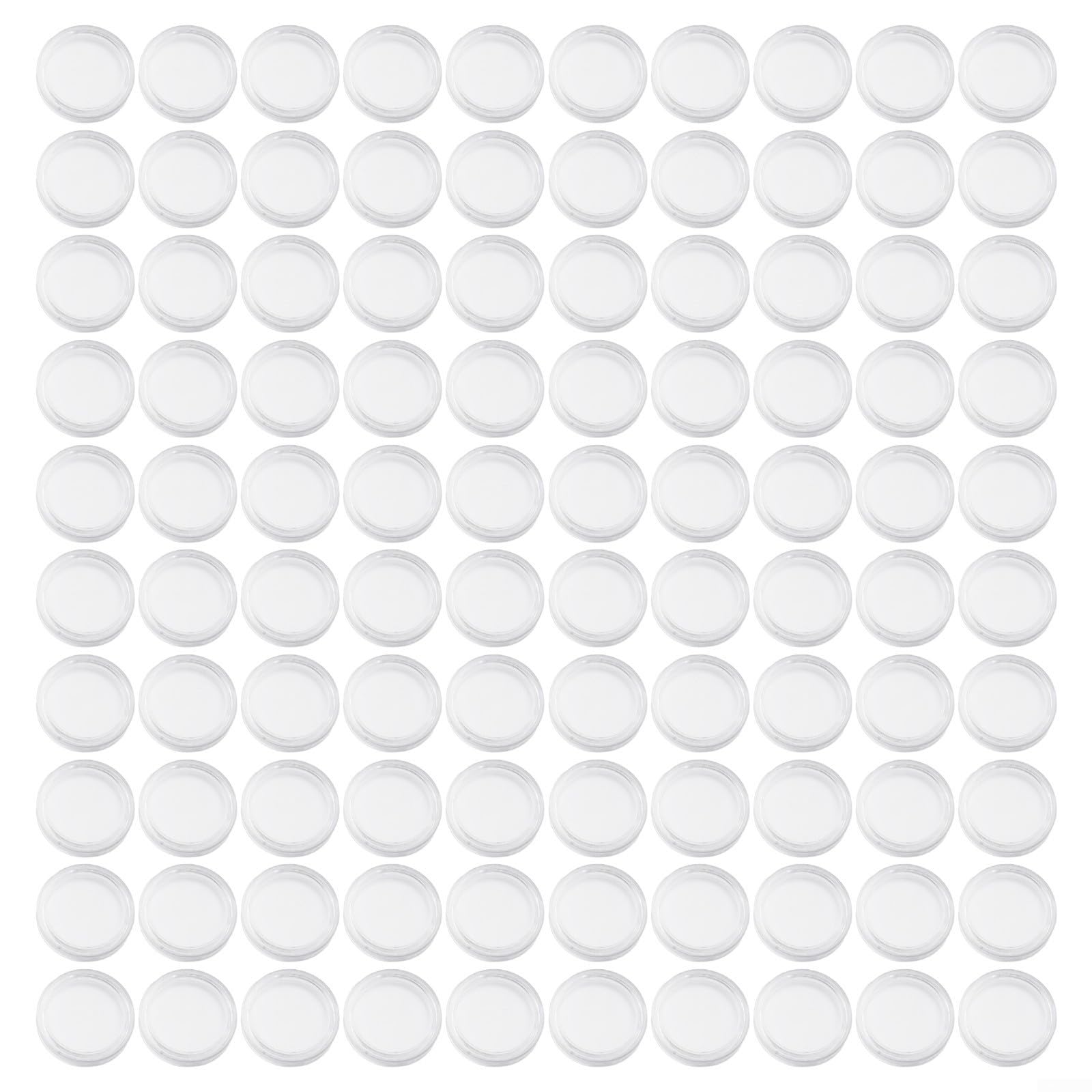 Leeadwaey Münzkapseln – 100 Stück, Transparent, 19 Mm, Für Münzsammlung Oder Geschenk