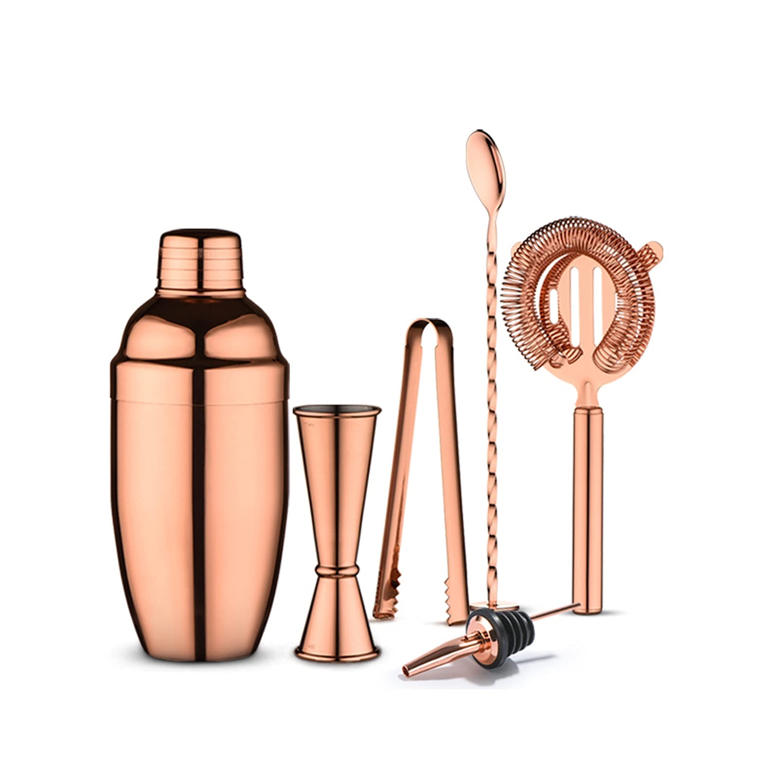 Shaker do koktajli Pij blender Zestaw Shaker Cocktail Set Barman Zestaw Koktajlowych Koktajl Shaker Bar AKCESORIA DO HOME BAR SET Shaker Bar (Kolor: F)