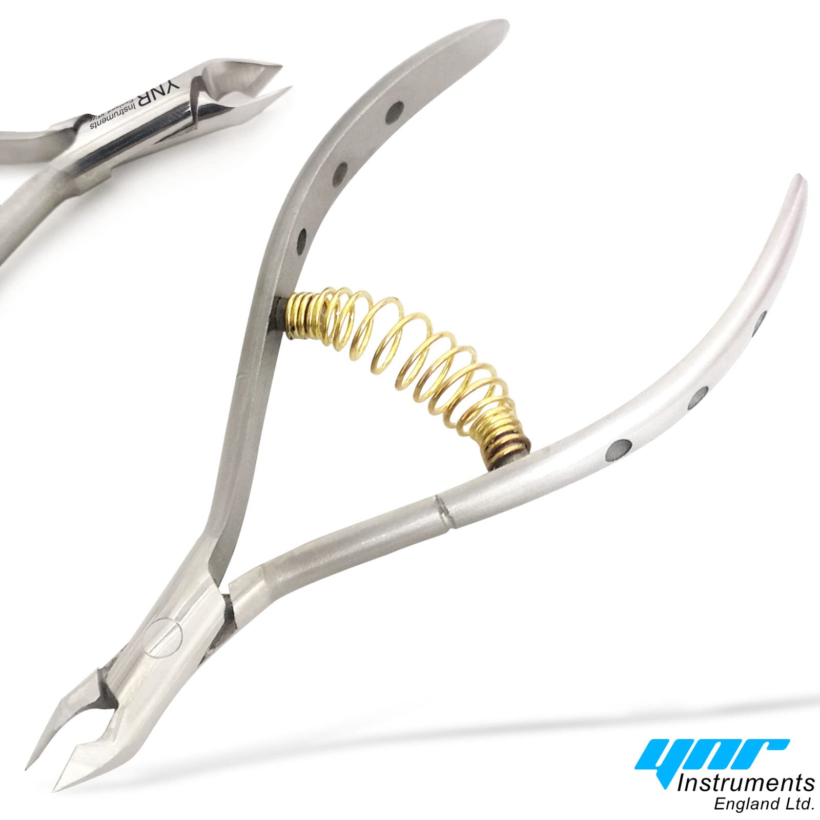 Cuticle Nippers and Cuticle Pusher Manicure Tools - Professional Nail Cuticle Remover Cutter Clippers Tool for Gel Nail Art Fingernails Toenails,Stainless Steel, Travel, Gift,Spa