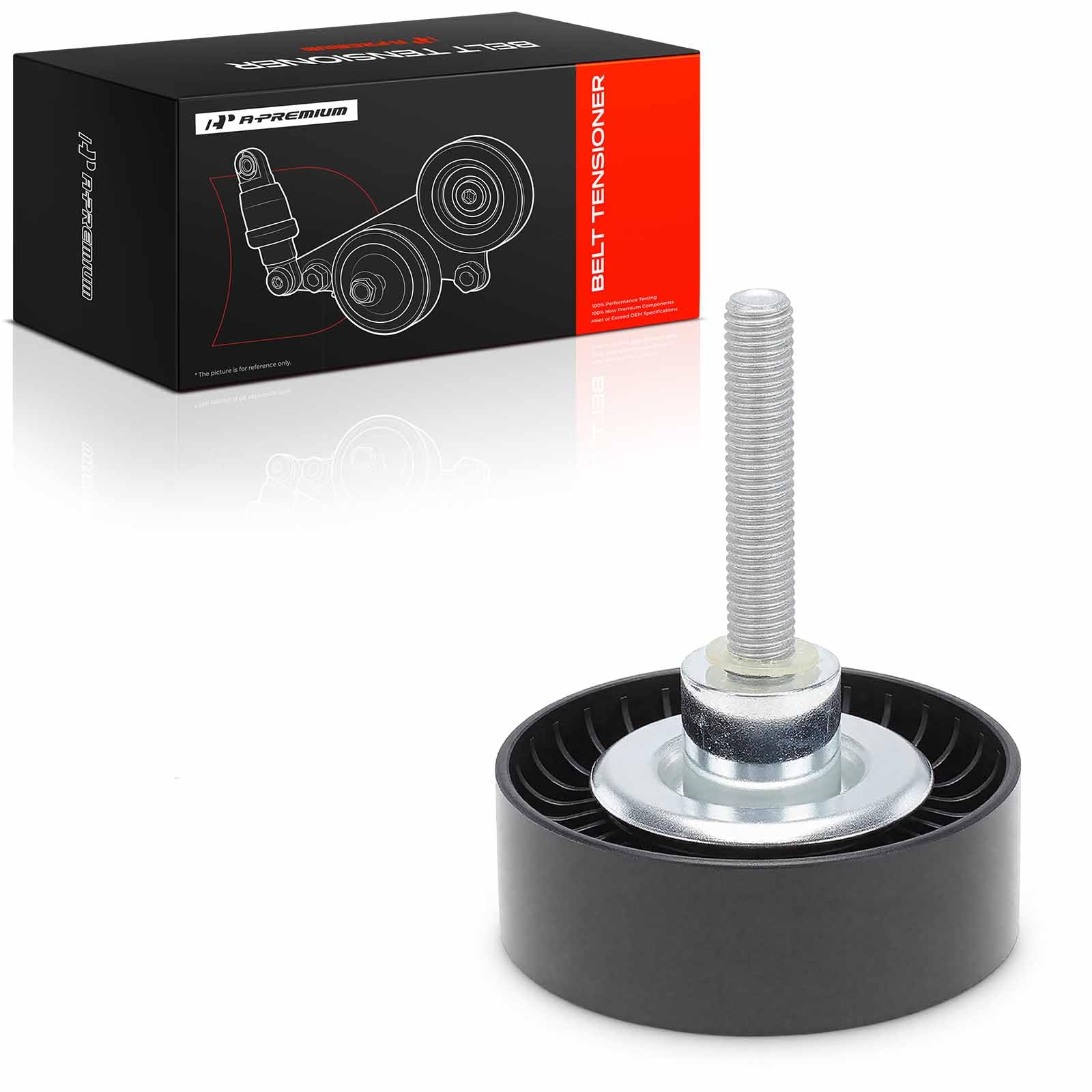 A-Premium Belt Idler Pulley Compatible with Volkswagen Jetta, Passat, Golf, Tiguan, Eos & Audi A3, A1 & Seat Altea, Cordoba, Ibiza Mk III, Leon, Toledo IV & Skoda Fabia II, Octavia II, Rapid, Roomster-image-12