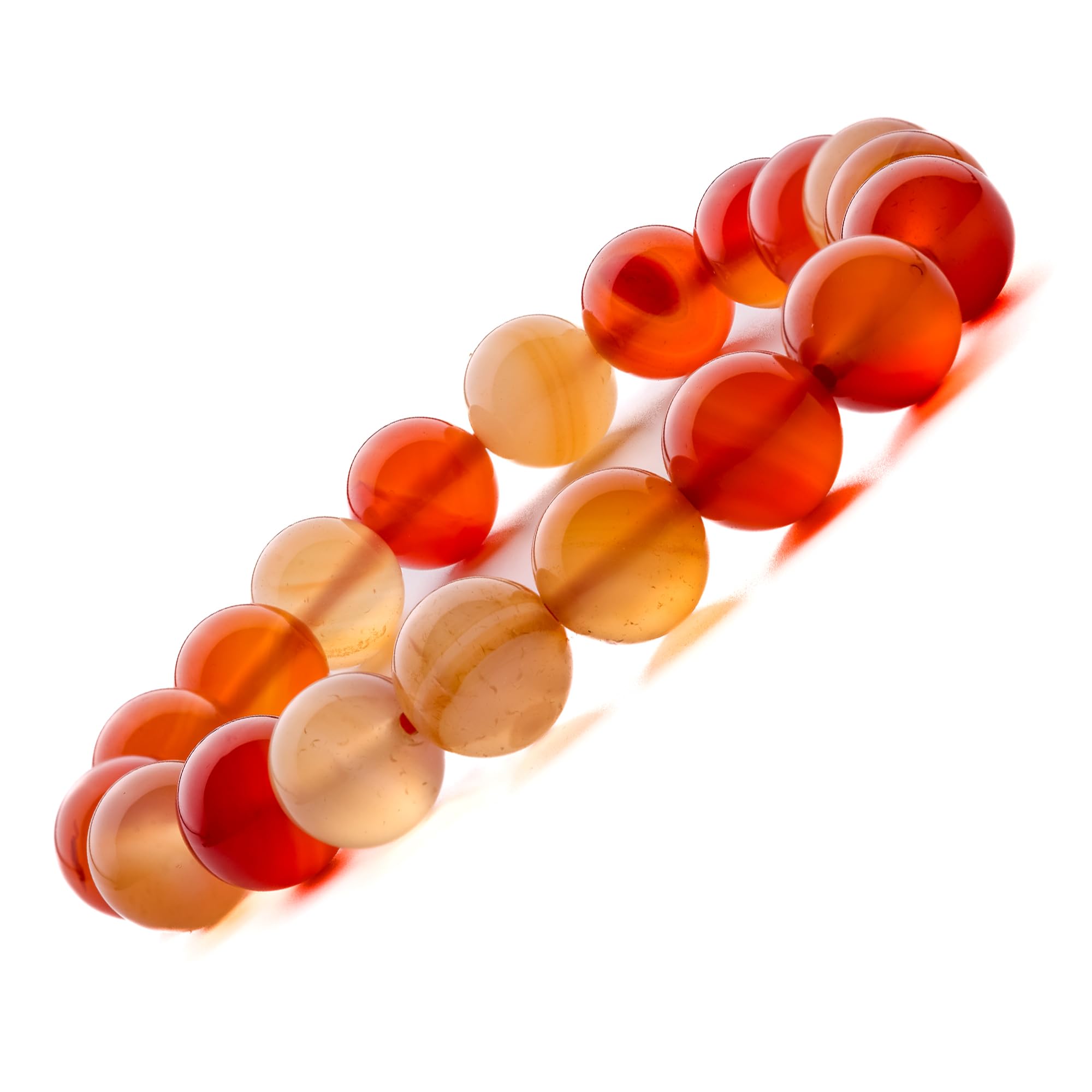Plus Value Natural Red Carnelian Bracelet Reiki Chakra Crystals Healing for Men Women Boys and Girls (10mm Beads) (B083LZGBLJ) Amazon Price History, Amazon Price Tracker