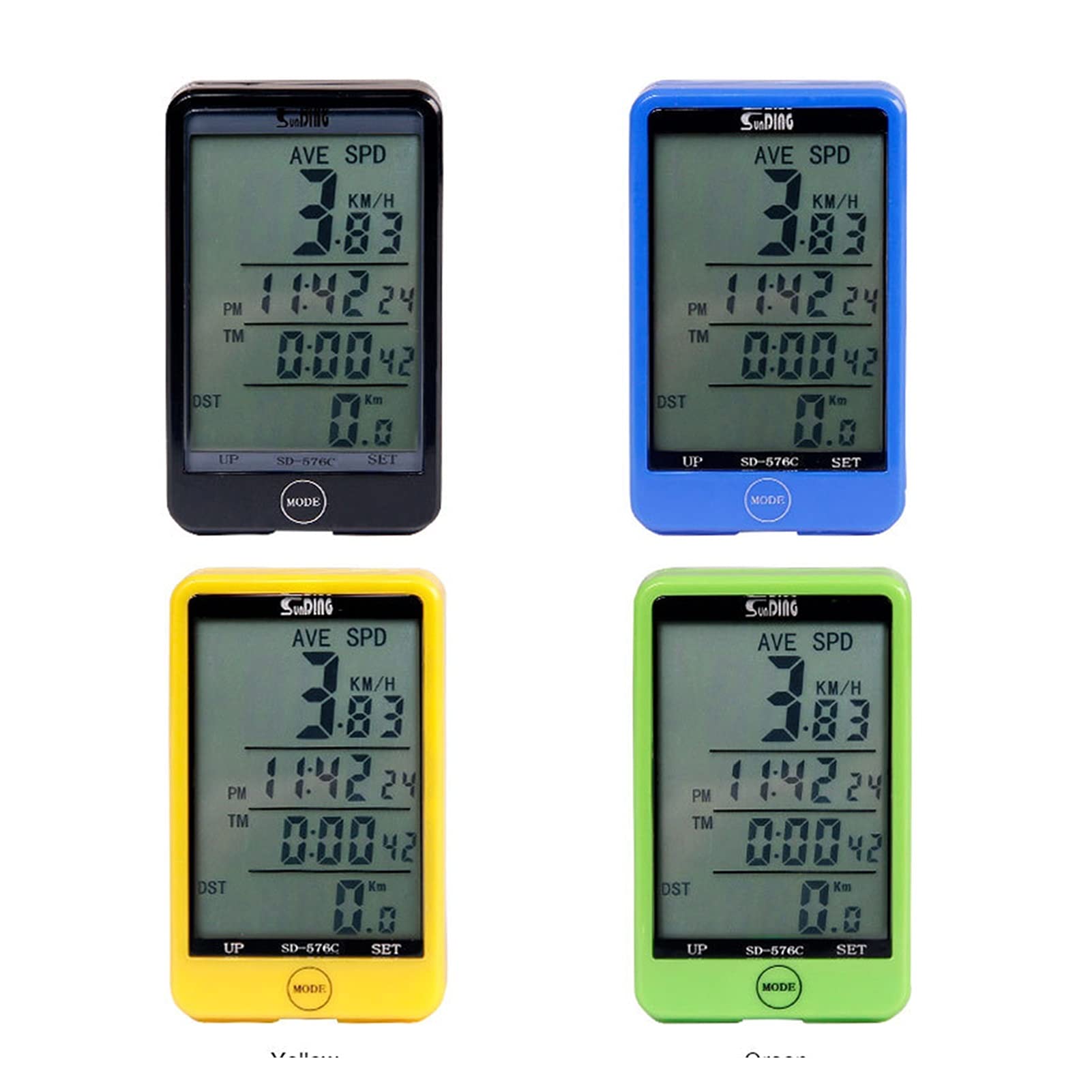GPS Indication Bicicletta GPS Computer Chilometro Contatore Metallico Senza Fili del cronometro Impermeabile Antiurto Powermeter Tachimetro Luminoso Accessori