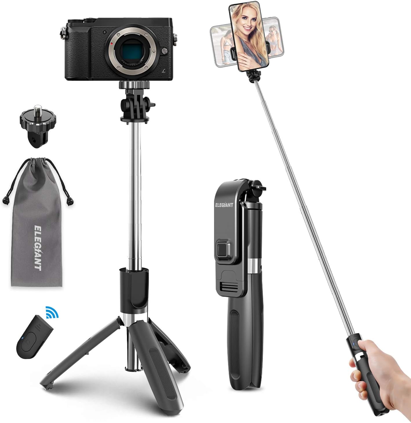 mpow wired selfie stick