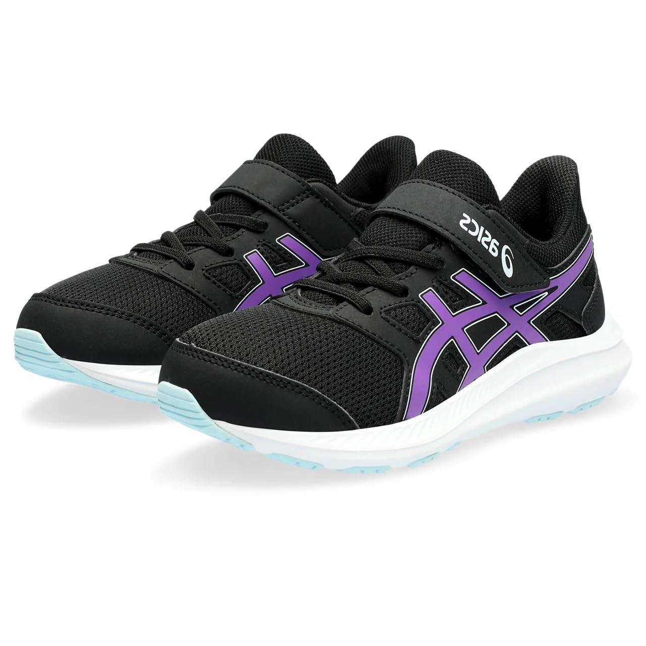 ASICS Zapatillas de Running para Niños Jolt 4 PS Morado Negro, Correr