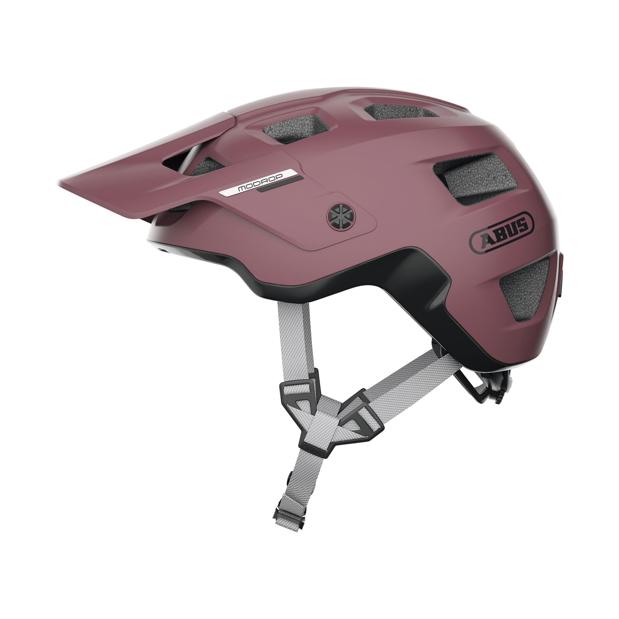 ABUS Kask MTB MoDrop, Czerwony, M, Rower Górski