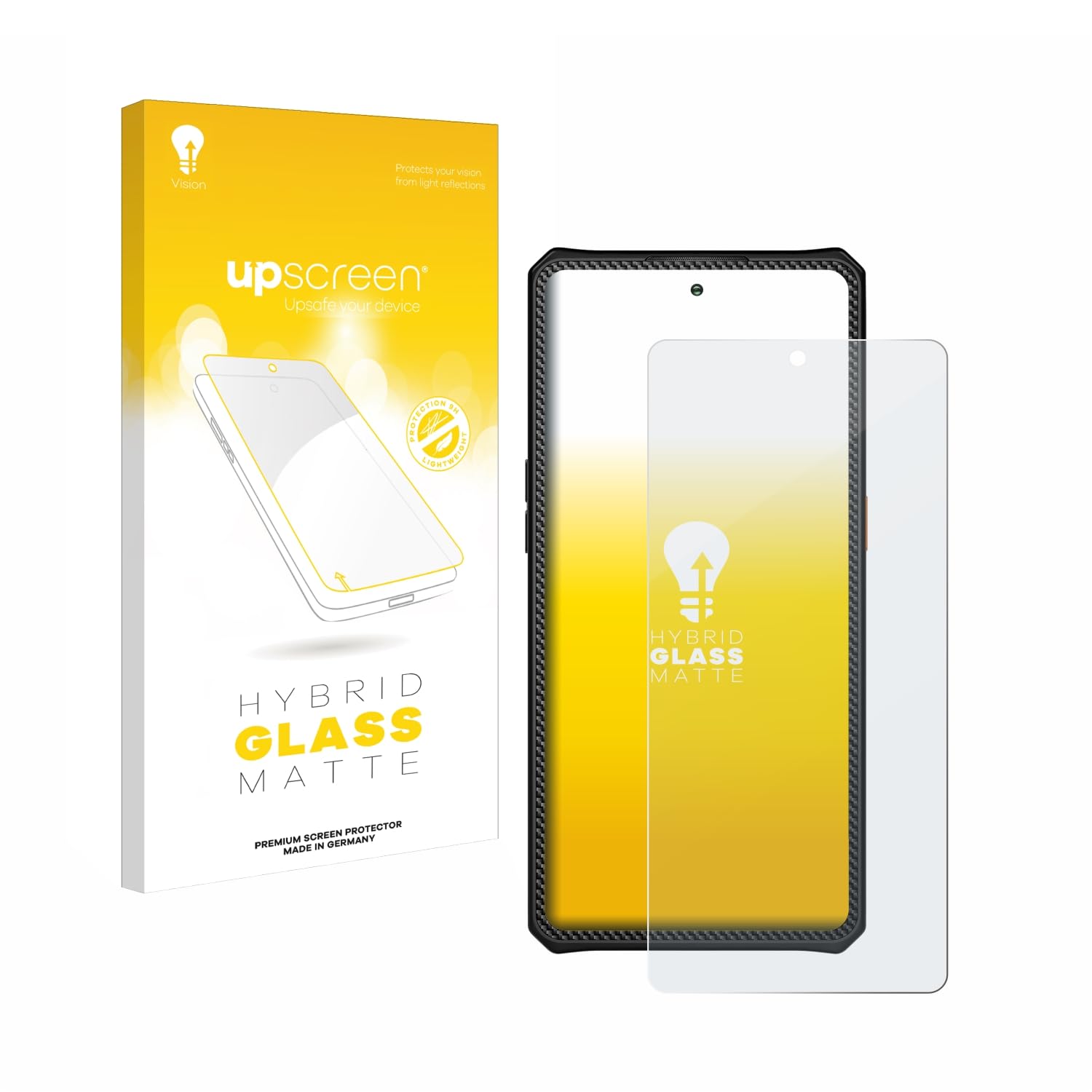 upscreen Matte Screen Protector Glass Film Compatible with iiiF150 Air2 Ultra - Anti-Glare, Anti-Fingerprint, 9H Glass Protection