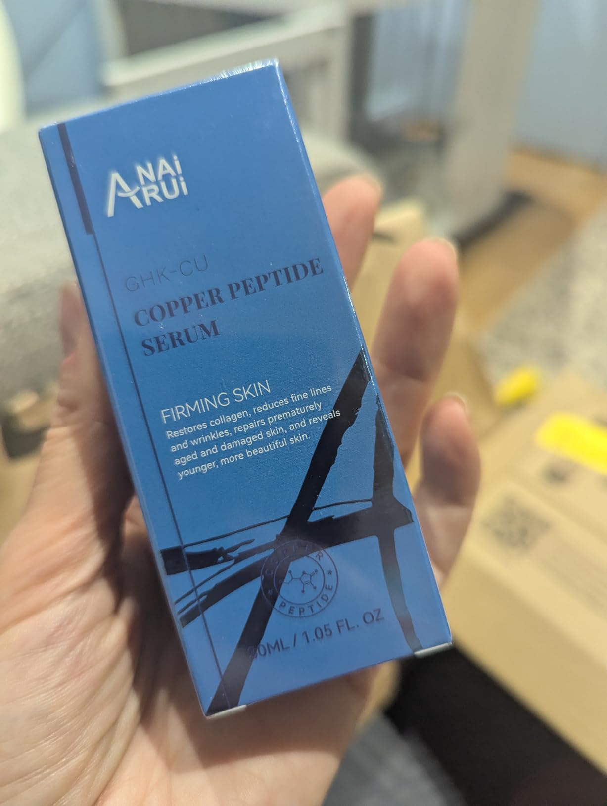 ANAiRUi Copper Peptides Serum for Face - 1% GHK-Cu Ghana | Ubuy