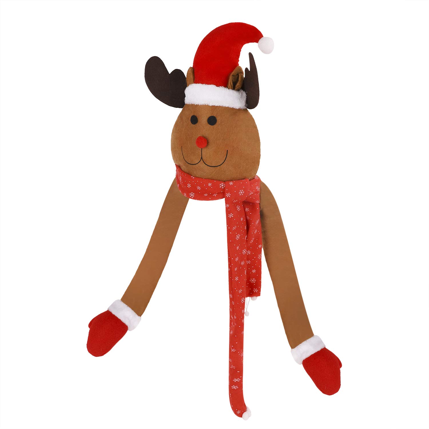 PartyTalk Santa Claus Tree Topper Large Christmas Tree