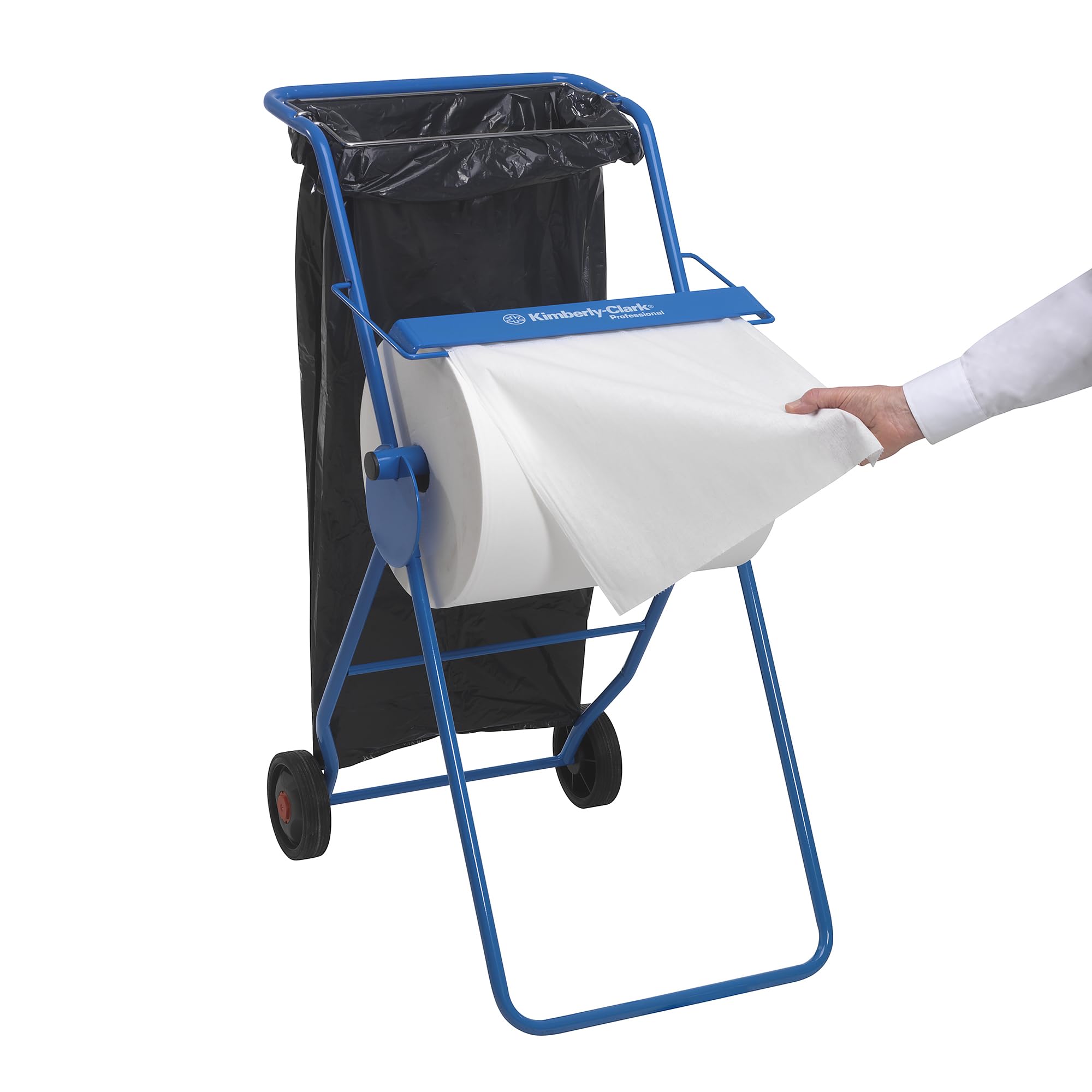 WypAll X60 General Clean paños de limpieza multifunción 8349 - Paños absorbentes reutilizables - 1 rollo notable x 650 paños de limpieza industriales blancos