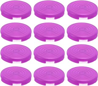 Arcade Button Cover Akko Cherry for Cap Controller Button for Cap Glorious Switches 12Pcs Covering for Mini Miniature (Purple)