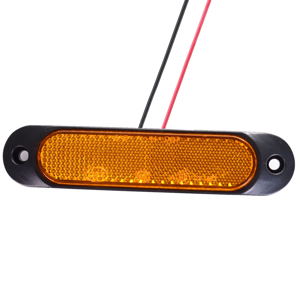 4 Luci LED Laterali Ambra Per Auto, Camion E Barche - Super Luminose Con 27 LED - Foto 6