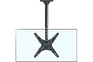 MOUNTUP TV Ceiling Mount Brackets | Inclined or Flat Ceiling TV Mount...