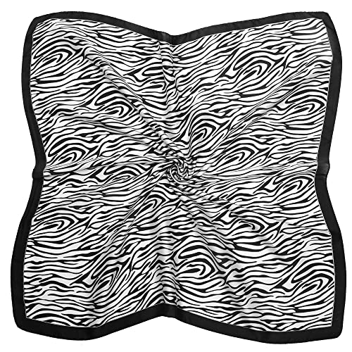 27 inch Silk Feeling Scarf Square Hair Scarves Satin Head Scarf Fashion Neck Scarfs for Women2