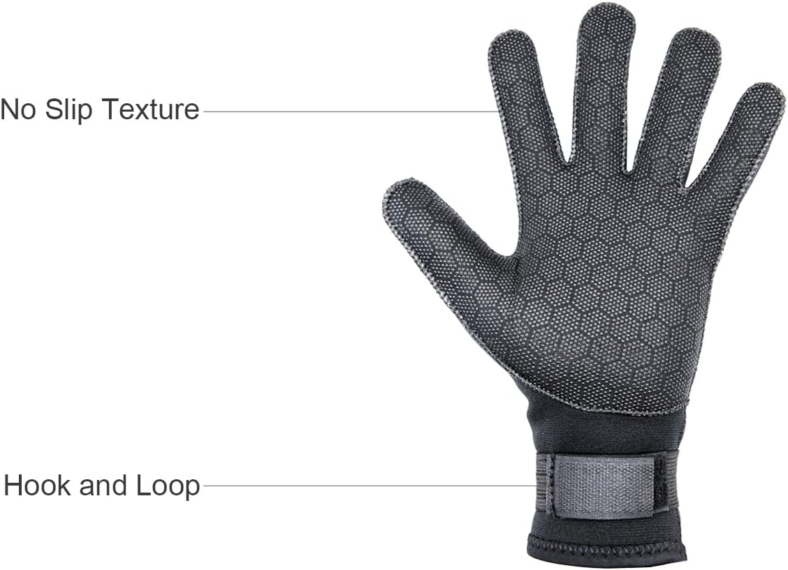 Detaljan prikaz neoprenskih rukavica