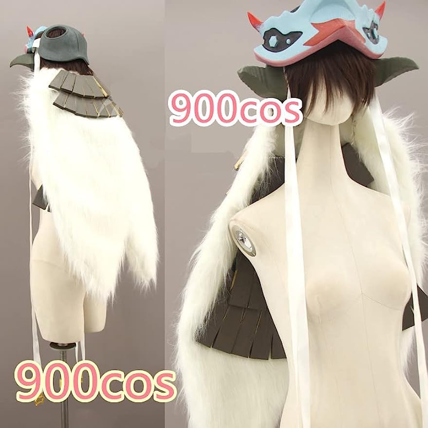 Amazon.co.jp: メイドインアビス ナナチ 風 コスプレ衣装+耳 +道具です