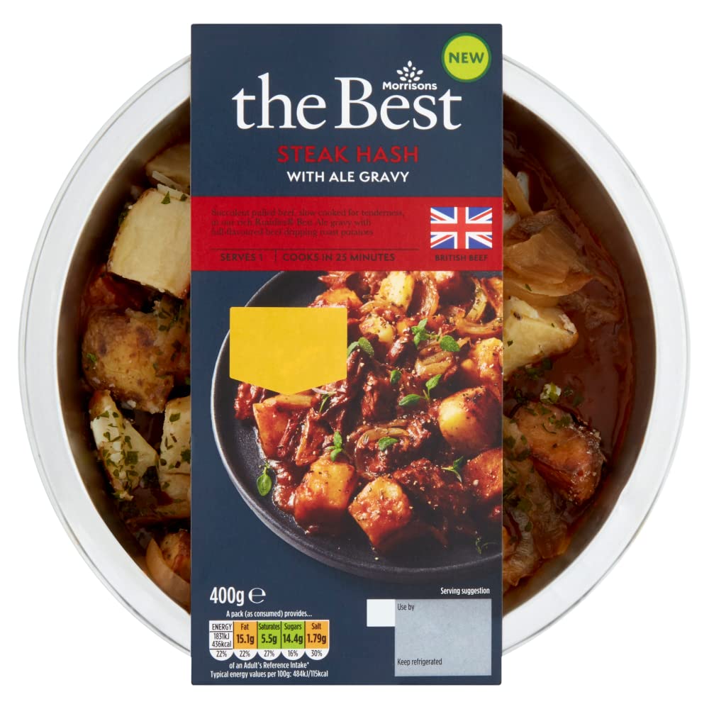 Morrisons The Best Steak Hash 400G,, 1 x 1 g