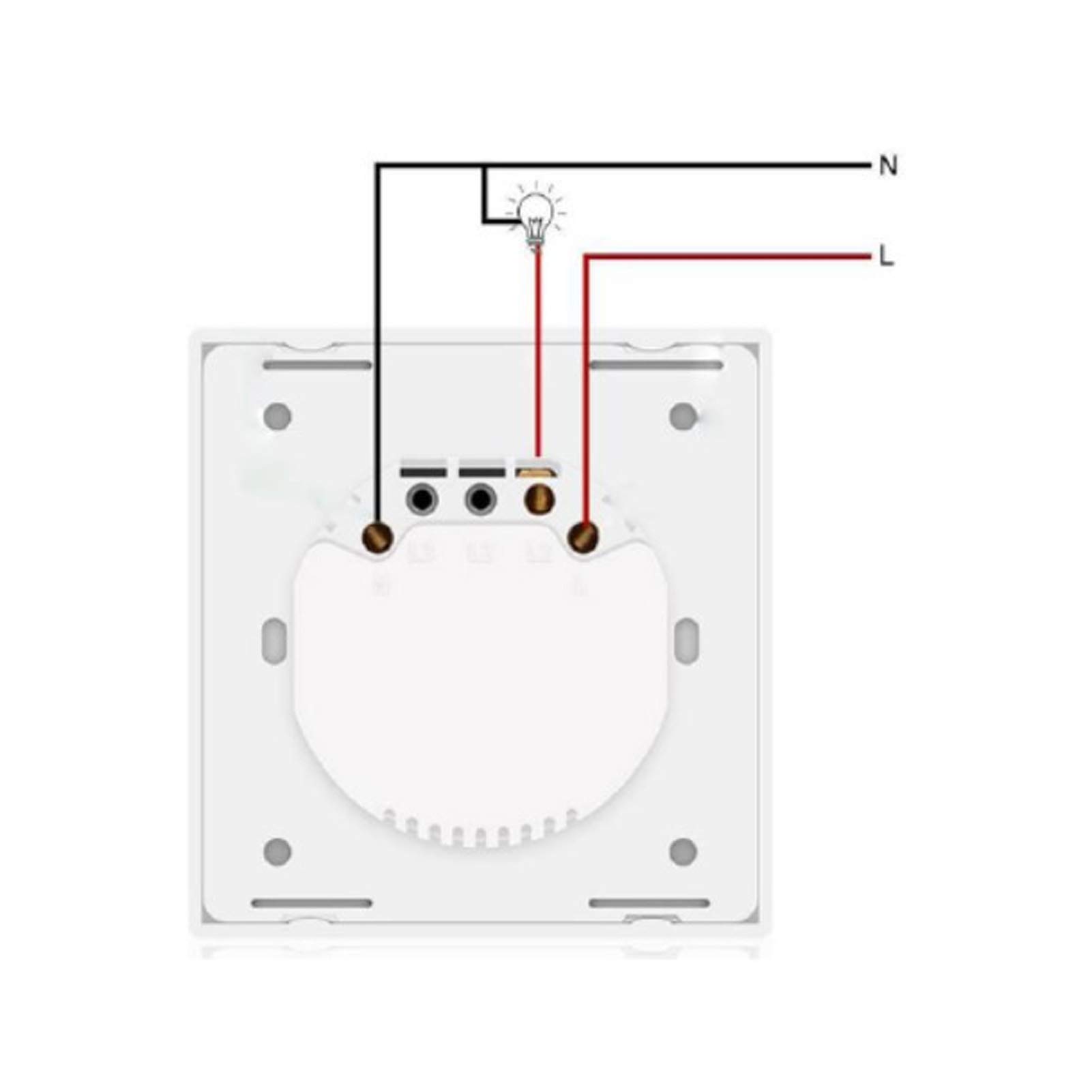 Marhynchus Interruptor WiFi Inteligente Tipo 86 Interruptor de Luz