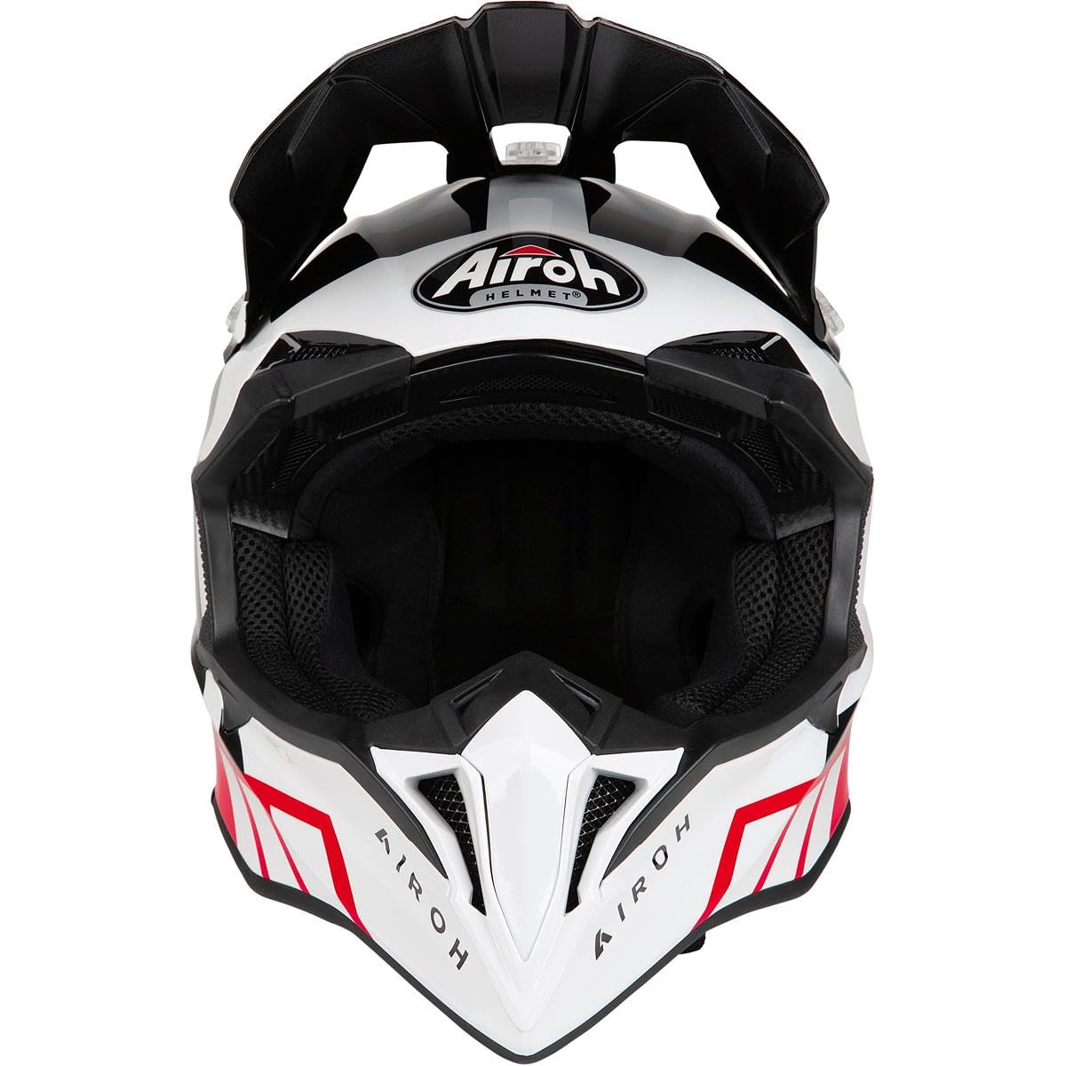 CASCO AIROH OFFROAD WRAAAP RELOADED RED GLOSS XL