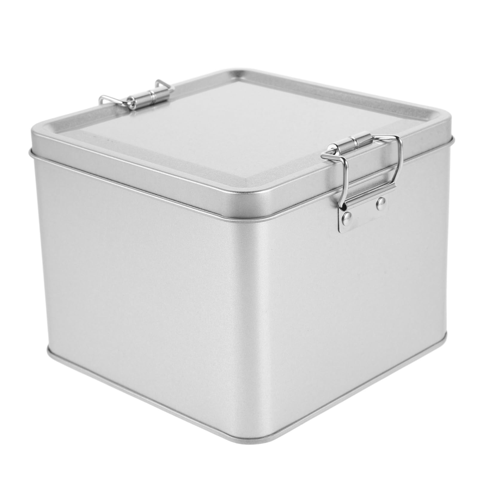 ABOOFAN Lot De 4 Boîtes À Bonbons En Fer Blanc Avec Couvercle Contenant Décoratif Pour Biscuits Thé Collations Pour La Maison
