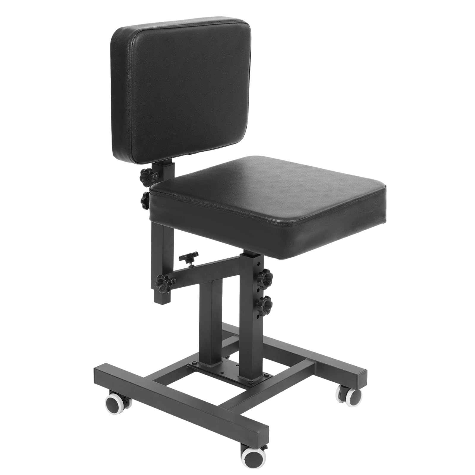 Silla multifunción con reposabrazos, silla con reposabrazos para tatuajes, ajustable, soporte para el brazo del tatuaje, para casas, salones de belleza, salones de uñas, centros comerciales (negro con