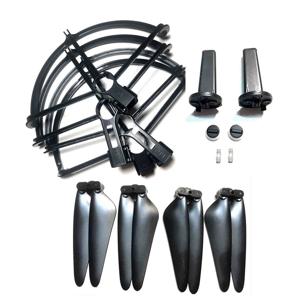 [Części do drona] Dla SJRC F11S 4K Pro Drone WIFI GPS EIS 2-osiowy przeciwwstrząsowy Gimbal FPV Quadcopter 3KM F11s-pro części zamienne ramię silnika zestaw śmigieł [Łatwa instalacja] (Color : Light
