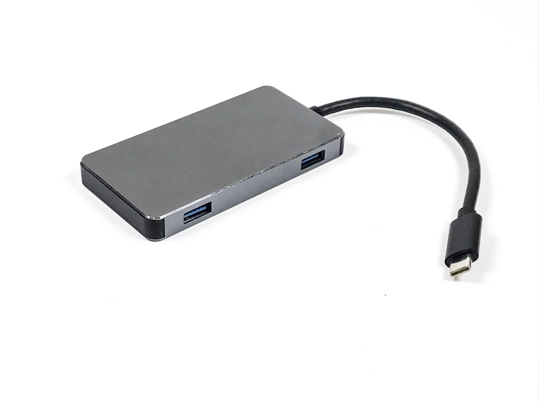 Micro SATA Cables Type C to SD-TIF with 2 X USB 3.0 and PD Dongle Metal Shell