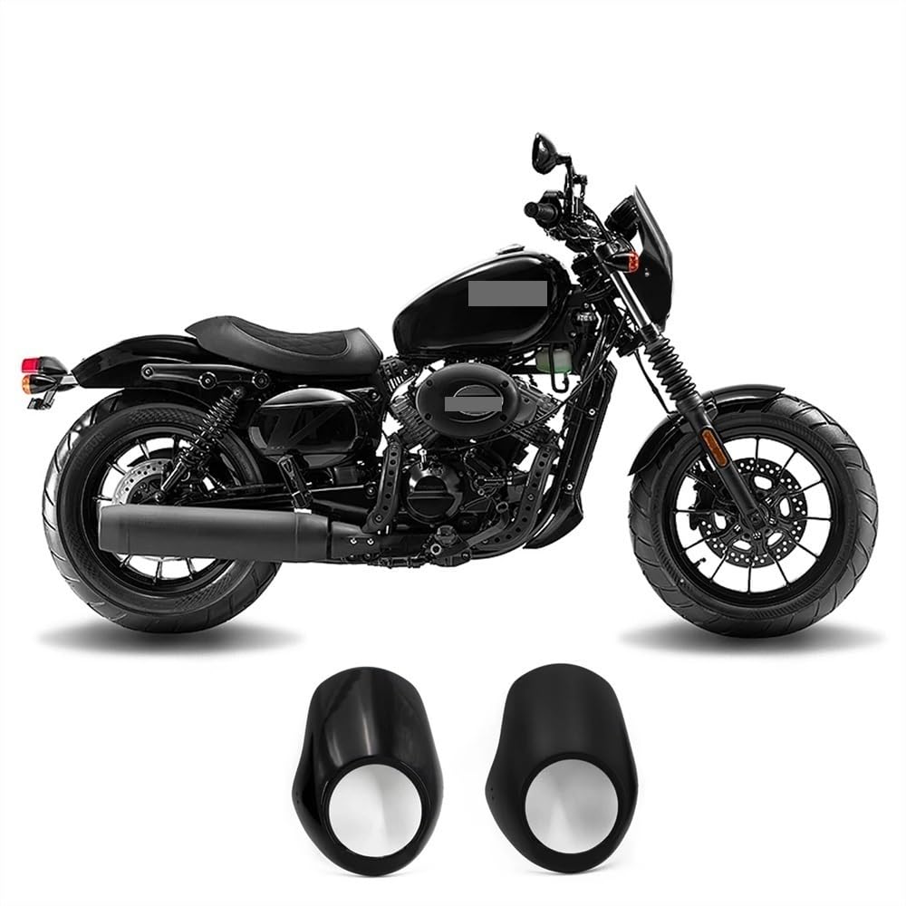 Moto Saut de Vent Couvercle de Pare-Brise de Phare Rond de Moto pour Hyosung GV125S GV300S, carénage d'écran en Plastique ABS