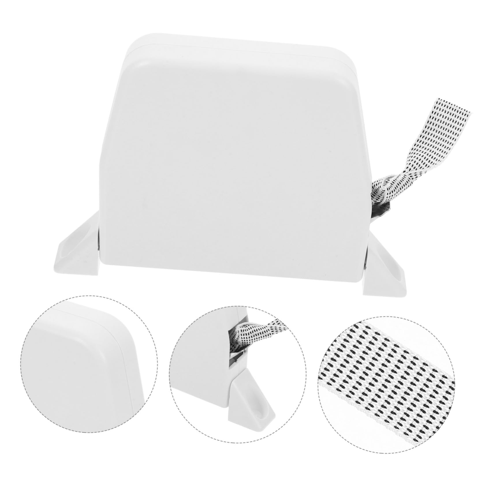 Boîte de rangement de cordon pour stores avec installation sans outil