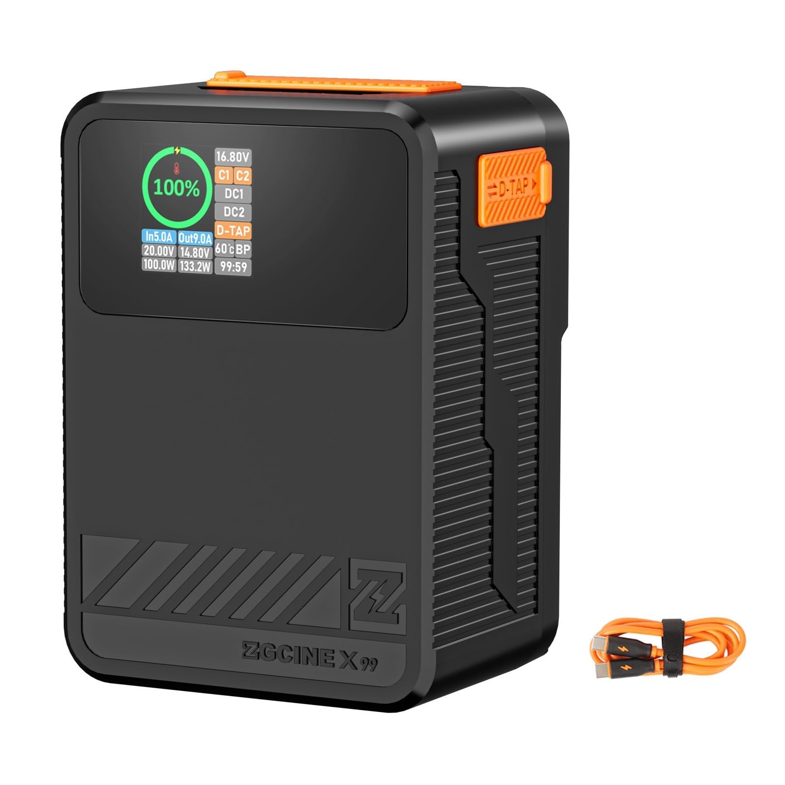 Amazon | ZGCINE X99 ミニ V マウント バッテリー,99Wh 14.8V サポート