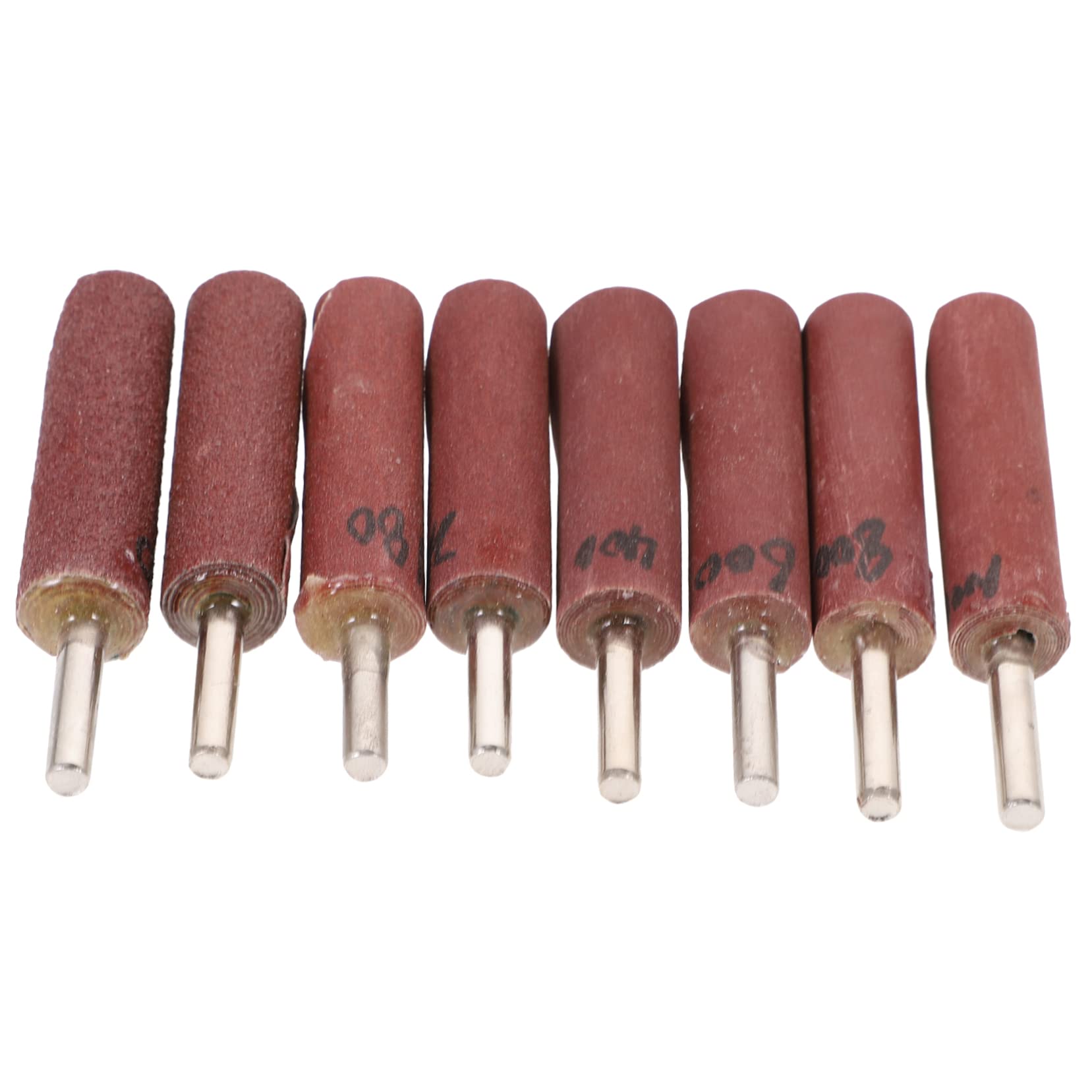 Operitacx 3 Set Kit Ruote Lamellari Abrasive con Cilindrico per Levigatura e Lucidatura Dettagliata Alta Resistenza e Granulometrie per Spazi Stretti