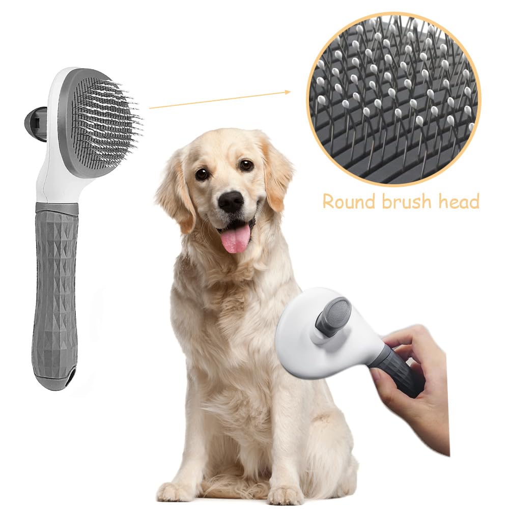 Dog Brush Cat Brush Grooming Comb - Image 4