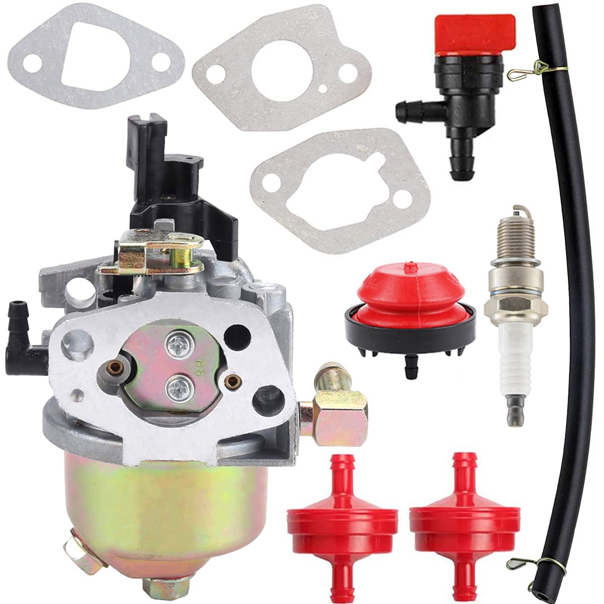 ZAMDOE Carburador 951-12705 para Troy-Bilt Storm 2410 2620 2100 soplador de Nieve, para Motor MTD 270-QU 952Z265-SUA ZS365-SUA, reemplaza a HUAYI 165S 165SA para carburador Stens 520-862