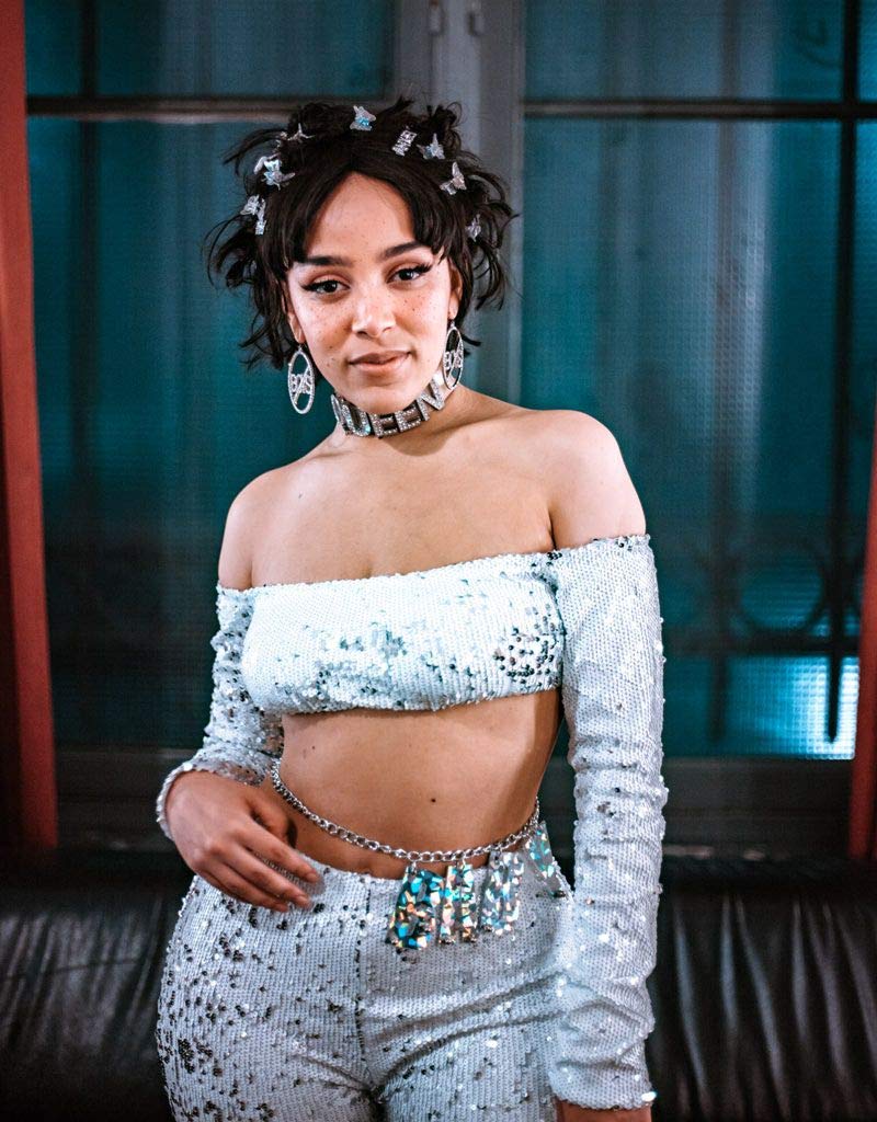 Doja Cat American Singer Poster for Wall Decor, Room, Home (12 x 18 Inches, Multicolor)