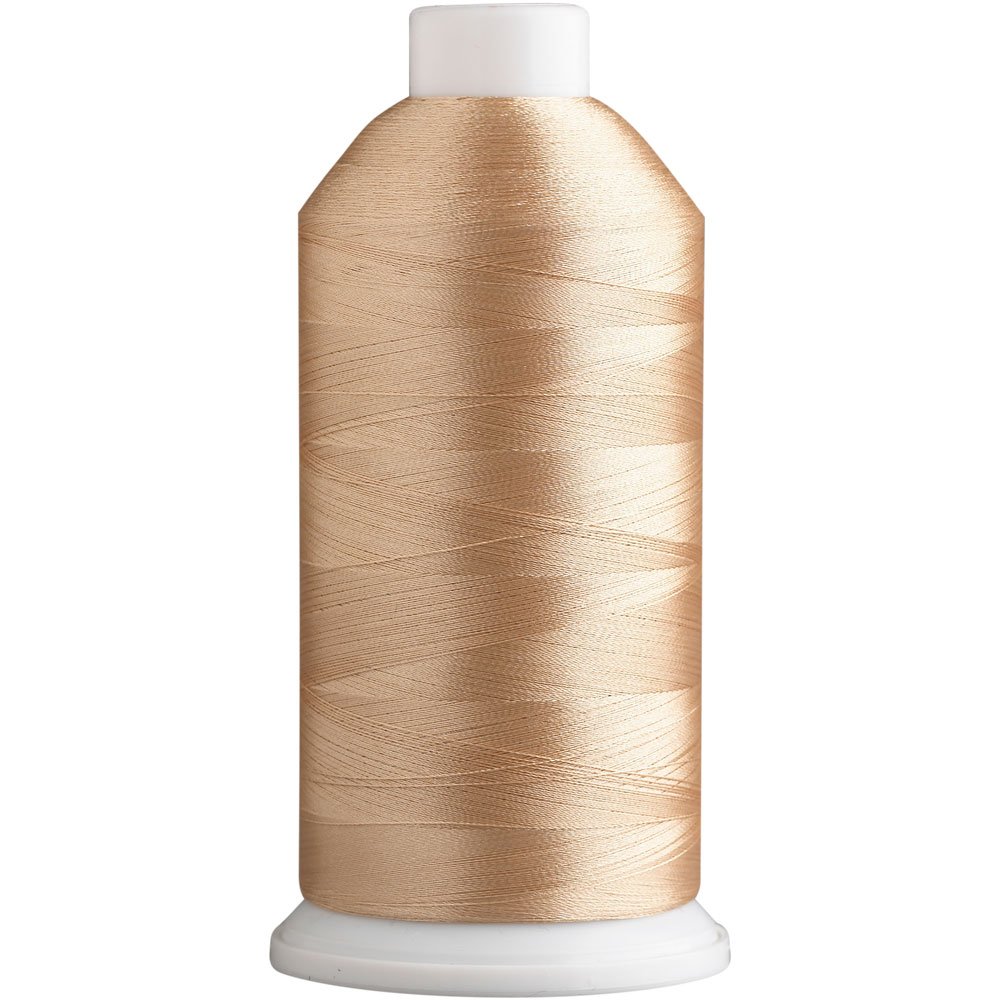 Superpunch SuperB Embroidery Thread 40wt, 5000 m Cone, Tan Beige 815