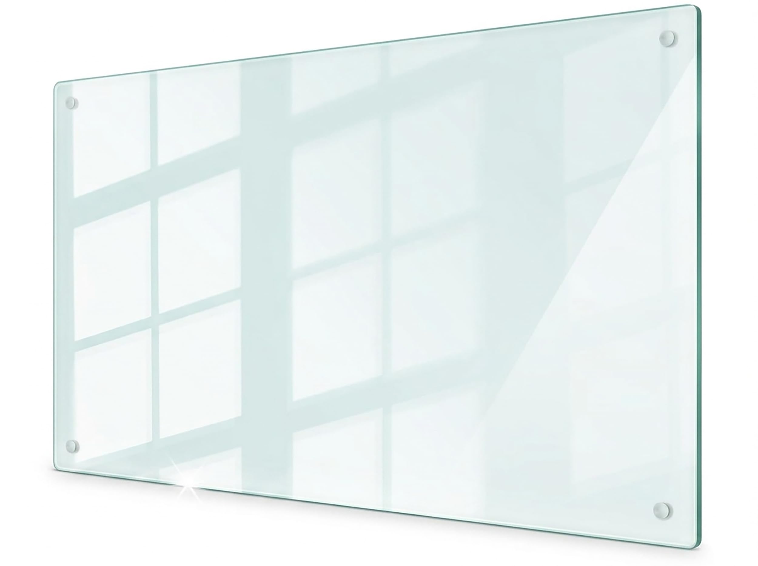 Concept Crystal Tagliere in Vetro XXL 80x52cm, Protezione Piano Lavoro Gigante in Vetro Temprato Trasparente, Salvatavolo Cucina Extra Large