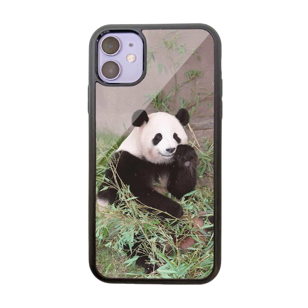 パンダ型ビジューiPhoneケース