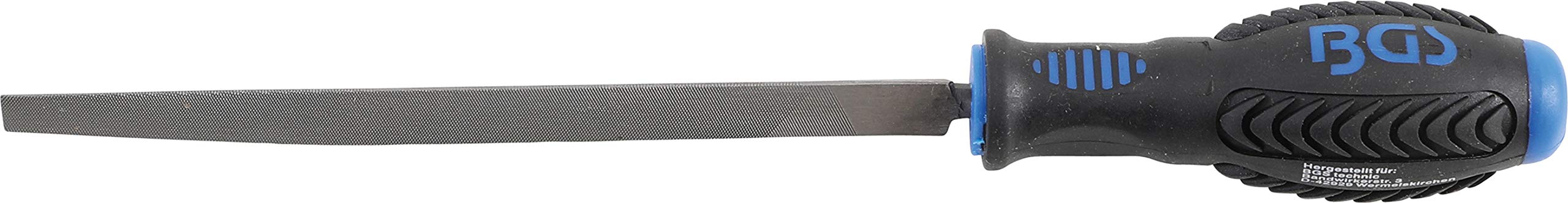 Bgs Multicoloured 6594 | Machinist's File | Triangular | 3Rd Cut | 150 Mm