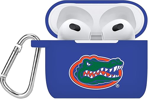 Miniatura 5 de AFFINITY BANDS North Carolina Tar Heels - Funda de silicona compatible con Apple AirPods Generation 3 (azul marino)