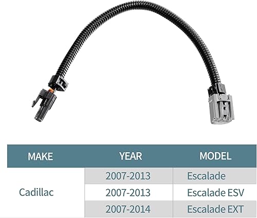 Miniatura 7 de Anina Arnés de cableado del motor del soplador GM 1575221, conector de resistencia del motor del ventilador de 14 pulgadas para Chevrolet Silverado