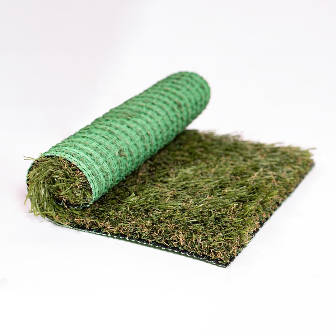 Nortene Césped Artificial Aberdeen para Jardín Terraza y Balcón 30 mm 2X4 M