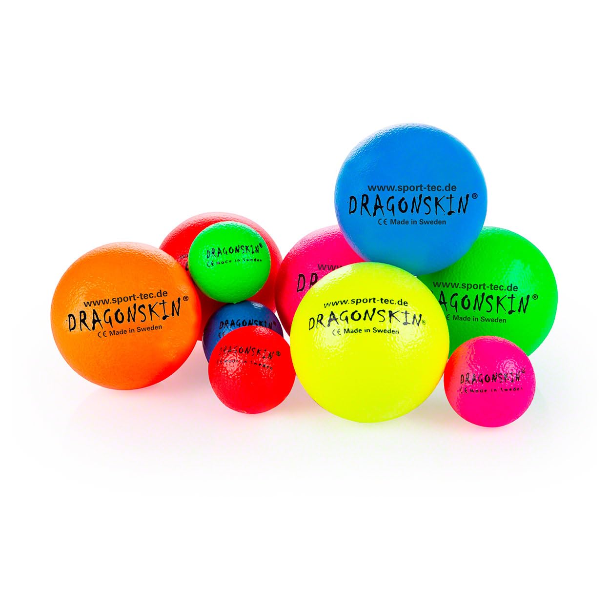 Sport-Tec Schaumstoffball Dragonskin, beschichtet, ø 9 cm