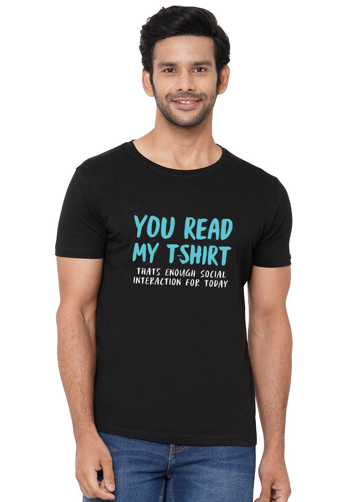 Wear Your OpinionMens Graphic Printed T-Shirt (Design: Social)