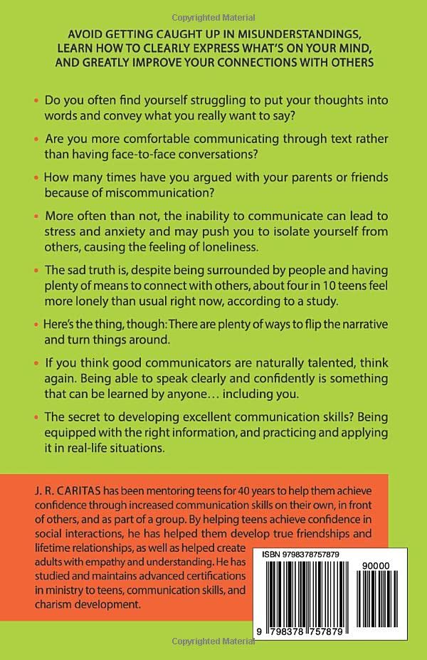 Vista 2 de Confident Teens Master Communication Skills, Reduce Anxiety, Increase Self-Esteem, and Develop Lasting Relationships